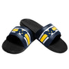 Michigan Wolverines NCAA Mens Stripe Legacy Sport Slides